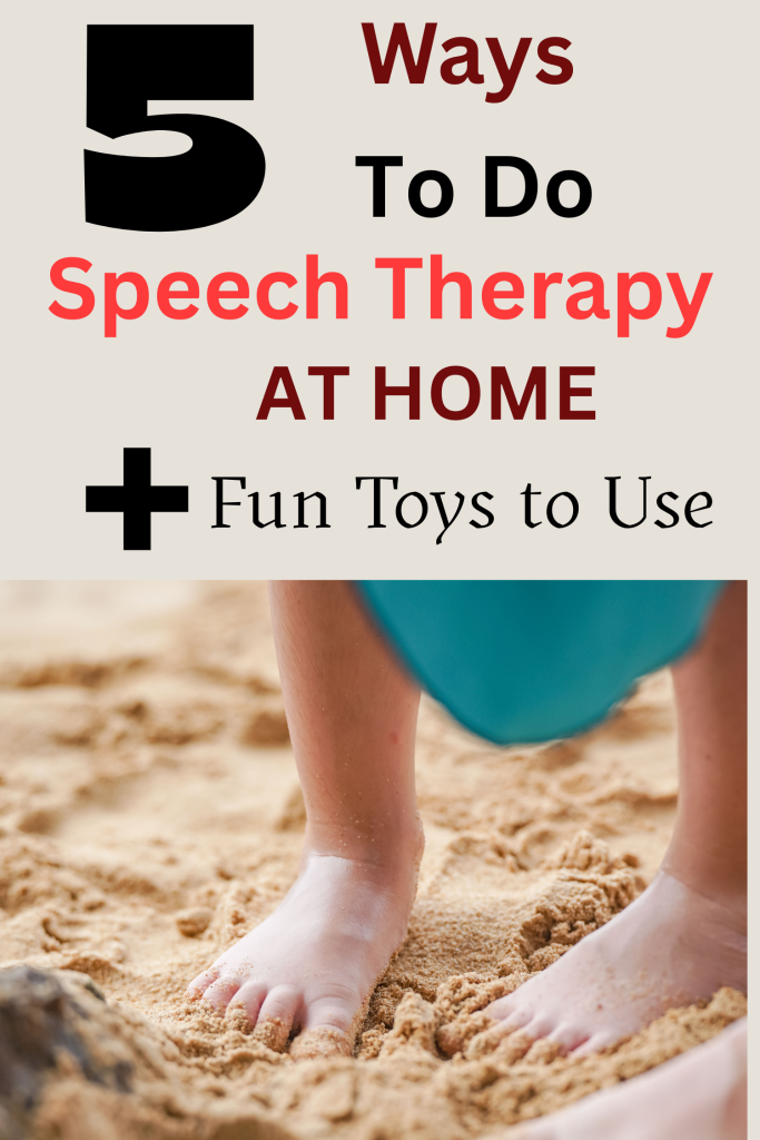 how to do speech therapy at home
