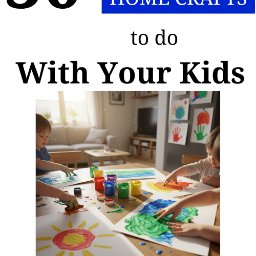 50 Fun and Easy Craft Activities to Keep Kids Off Screens During School Holidays