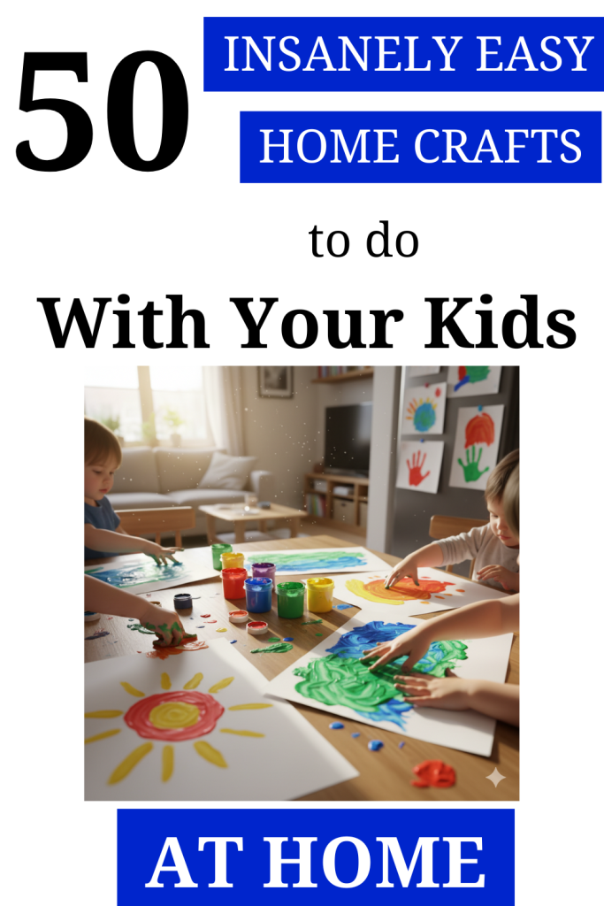 craft ideas for kids during school holidays