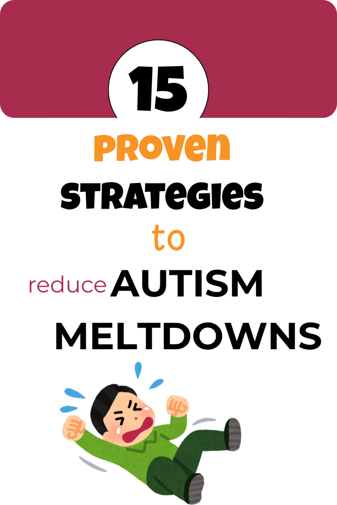reduce autism meltdowns