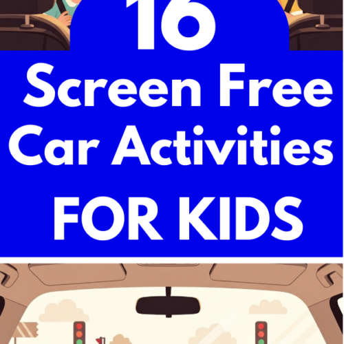 16 Screen-free Road trip games for kids (No Phones needed!)
