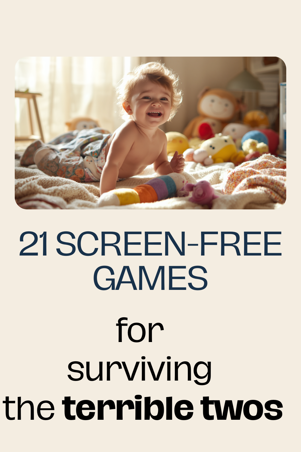 21 Screen-Free Games for 2 year olds