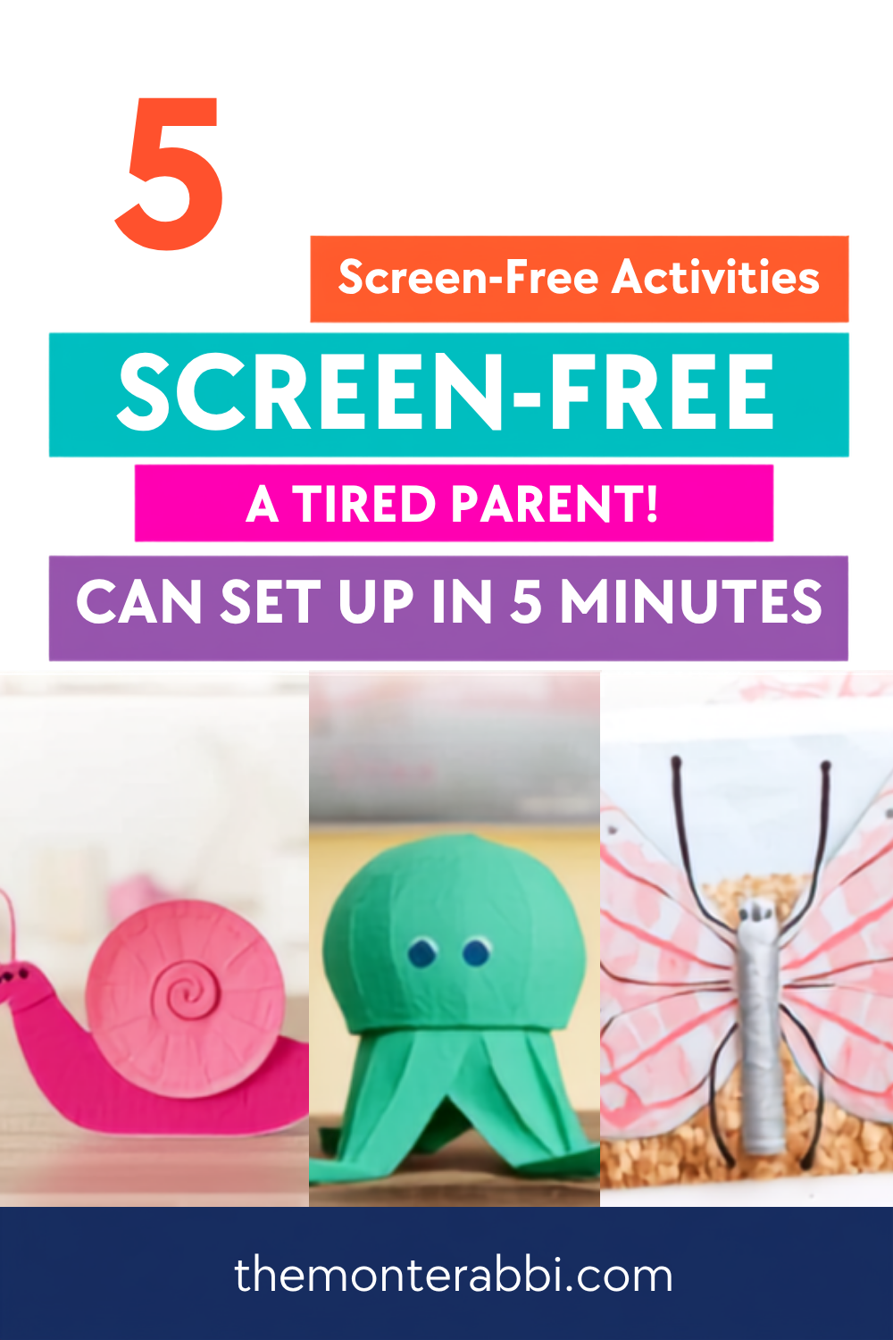 5 Screen-Free Activities a Tired Single Parent Can Set Up in 5 Minutes tired parent